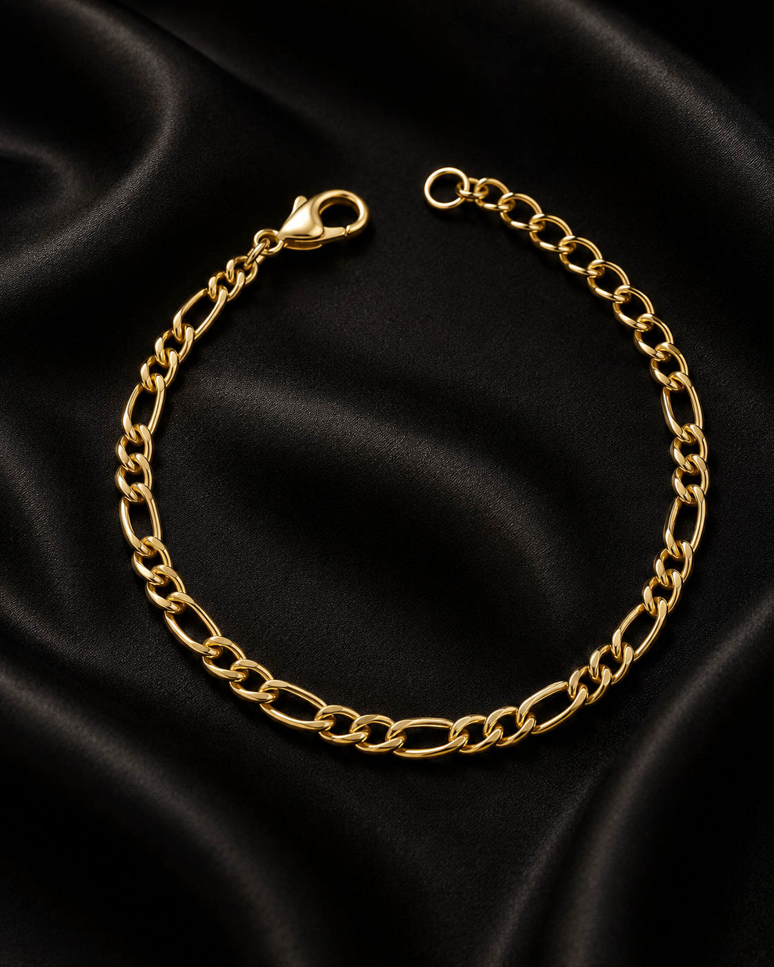 18K Gold Plated Chain Link Bracelet image 3