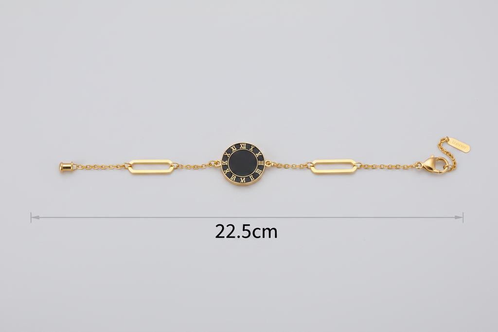 Bracelet with 22.5cm length underneath