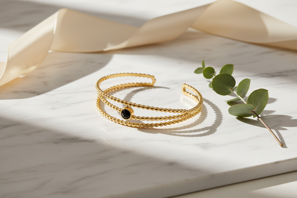 Luxurious marble product shot